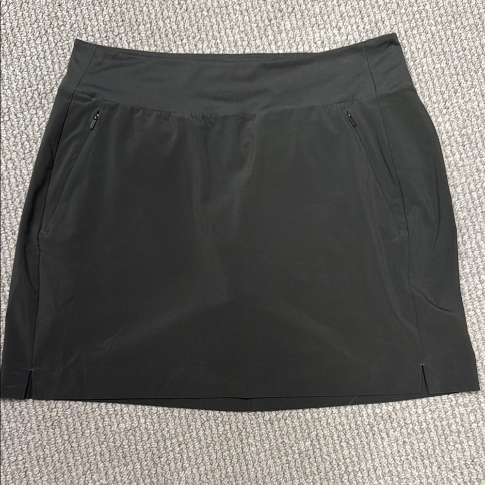 Athleta Soho Skort with Pockets, Size 10, Color - Olive Green
